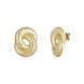 INFINITY TWIST EARRINGS GOLD