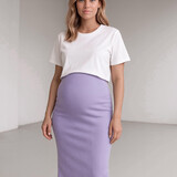 soft basic skirt ♡ lila