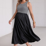 chloe maxi dress ♡ black & white