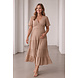 CHARLENE MAXI DRESS BEIGE CHARLENE MAXI DRESS BEIGE