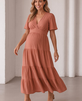 charlene maxi dress ♡ old pink charlene maxi dress ♡ old pink
