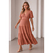 CHARLENE MAXI DRESS OLD PINK CHARLENE MAXI DRESS OLD PINK