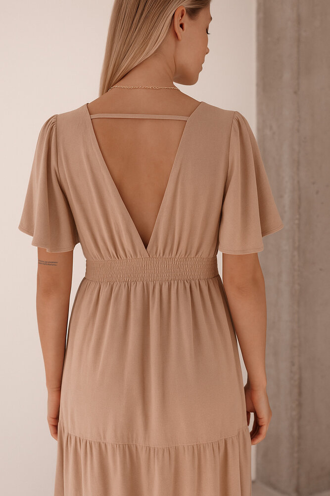 CHARLENE MAXI DRESS OLD PINK CHARLENE MAXI DRESS OLD PINK
