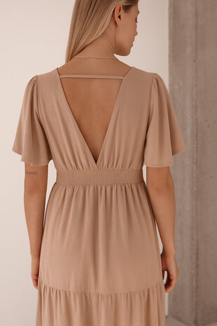 CHARLENE MAXI DRESS OLD PINK CHARLENE MAXI DRESS OLD PINK