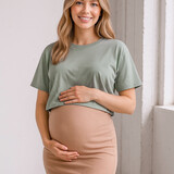 cropped tshirt ♡ green