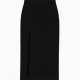 maxi split skirt ♡ black