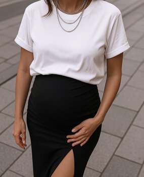 high quality tshirt ♡ white