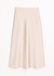satin maxi skirt ♡ beige
