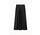 SATIN MIDI SKIRT BLACK