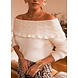 ROMY OFF SHOULDER KNIT BEIGE ROMY OFF SHOULDER KNIT BEIGE