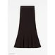 KNITTED MAXI SKIRT BROWN KNITTED MAXI SKIRT BROWN