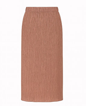 crinkle plisse skirt ♡ taupe crinkle plisse skirt ♡ taupe