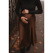 POLKADOT MAXI SKIRT BROWN POLKADOT MAXI SKIRT BROWN
