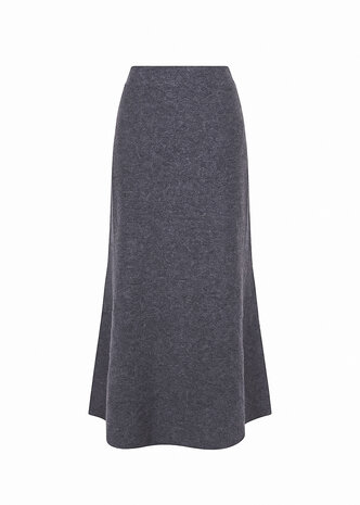 NOA KNITTED MAXI SKIRT GREY