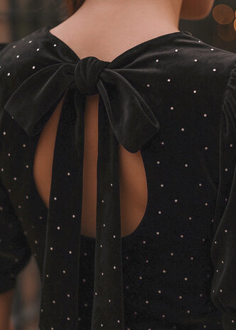 VELVET DIAMONDS TOP BLACK VELVET DIAMONDS TOP BLACK