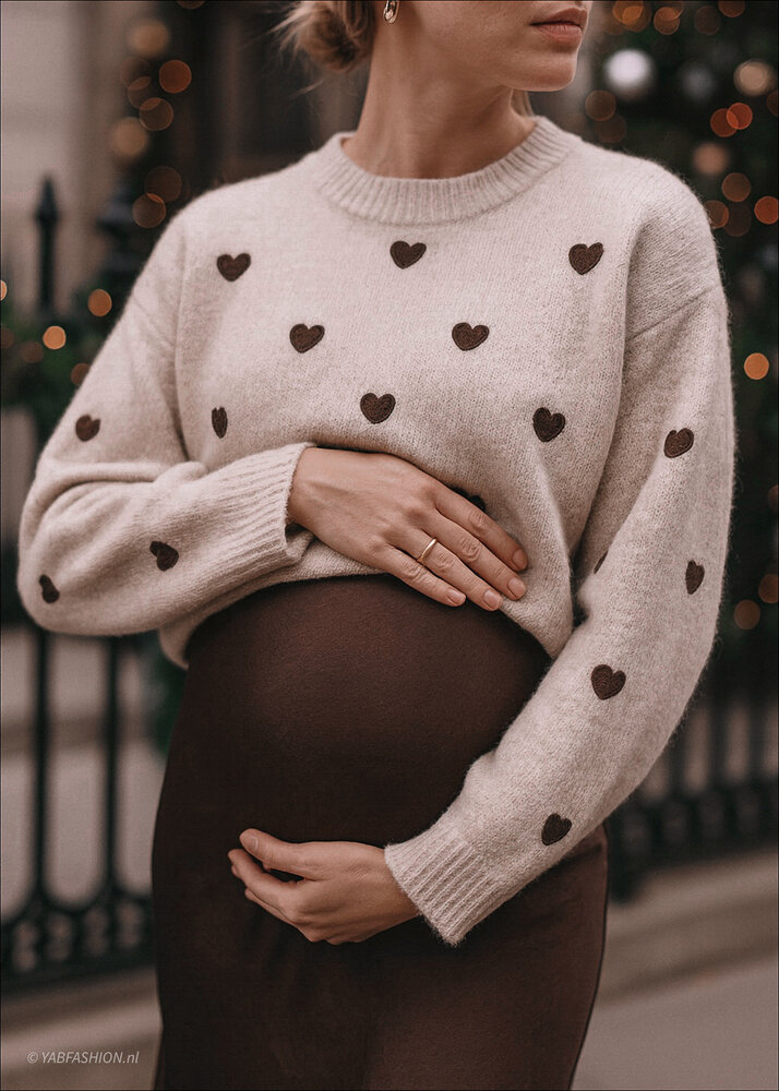 LOVIE2 KNIT TAUPE BROWN