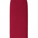 crinkle plisse skirt ♡ bordeaux