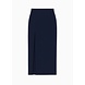 MAXI2 SPLIT SKIRT DARK BLUE MAXI2 SPLIT SKIRT DARK BLUE