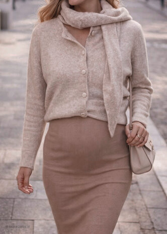 OLIVIA CARDIGAN BEIGE OLIVIA CARDIGAN BEIGE