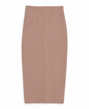 eline stretch skirt ♡ taupe