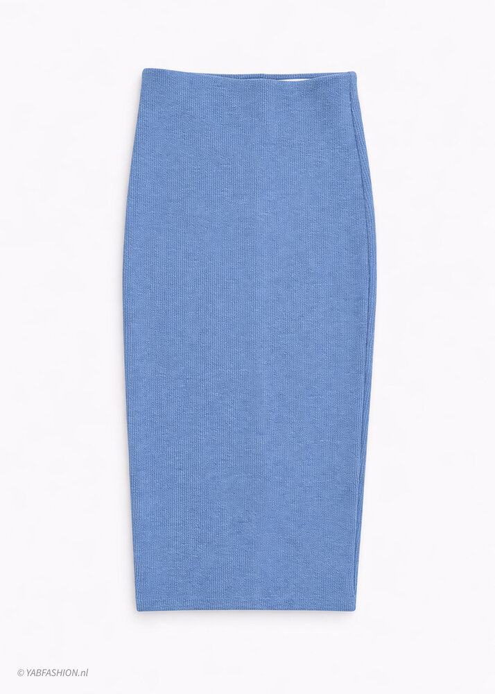 ELINE STRETCH SKIRT BLUE ELINE STRETCH SKIRT BLUE