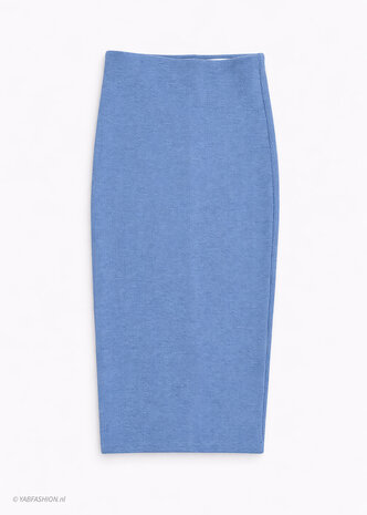 ELINE STRETCH SKIRT BLUE ELINE STRETCH SKIRT BLUE