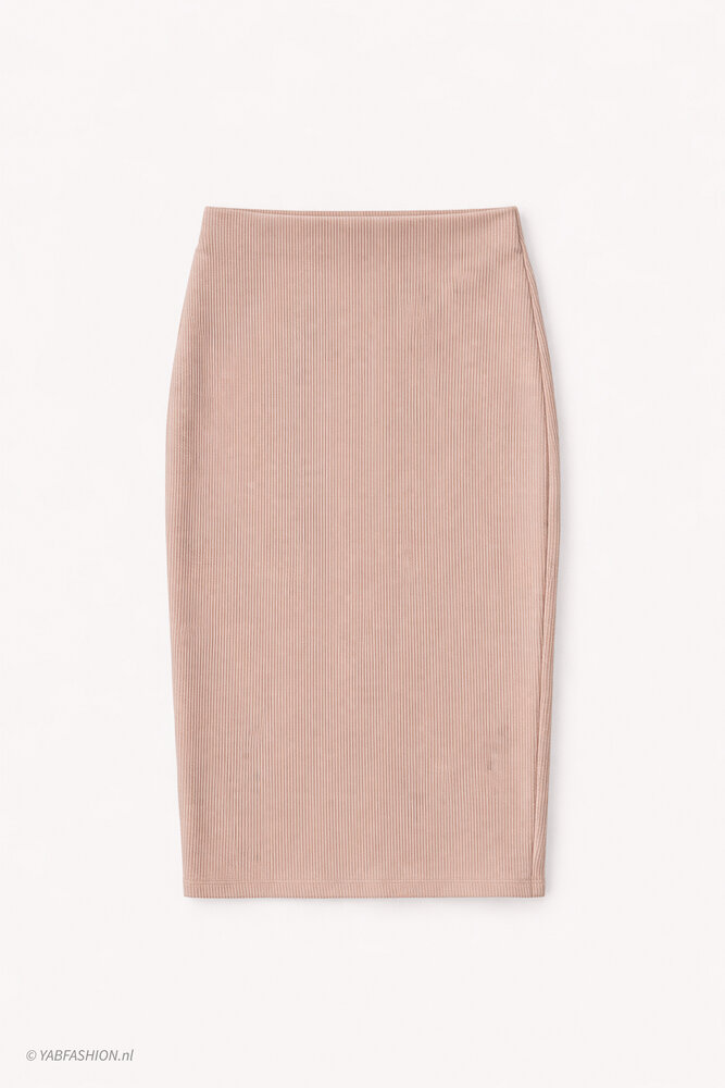 ELINE2 STRETCH SKIRT TAUPE