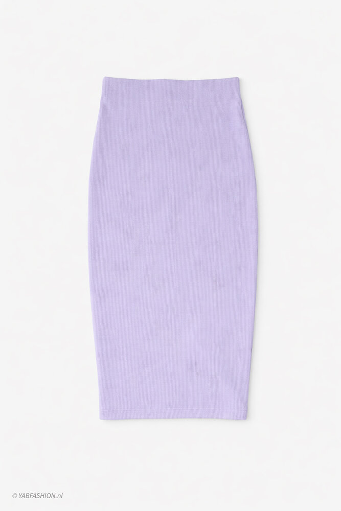 ELINE STRETCH SKIRT LILAC