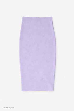 ELINE STRETCH SKIRT LILAC