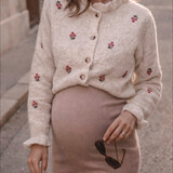 bloom cardigan ♡ beige