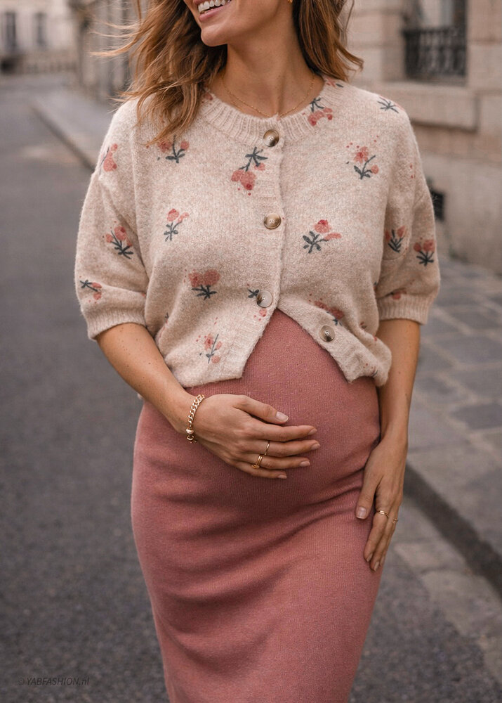 FLEUR CARDIGAN BEIGE