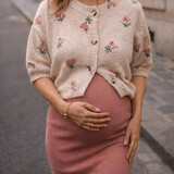 fleur cardigan ♡ beige