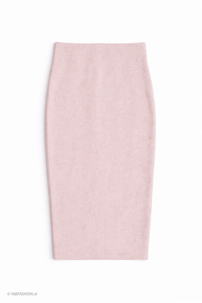 ELINE STRETCH SKIRT LIGHT BROWN