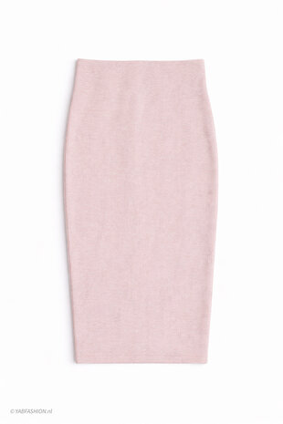 ELINE STRETCH SKIRT LIGHT BROWN