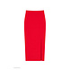 MAXI SPLIT SKIRT RED