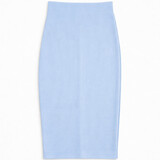 eline stretch skirt ♡ pastel blue