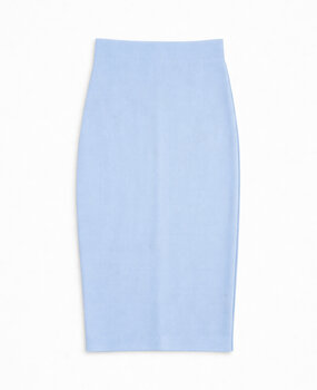 eline stretch skirt ♡ pastel blue