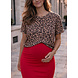 LISA TEE LEOPARD PRINT