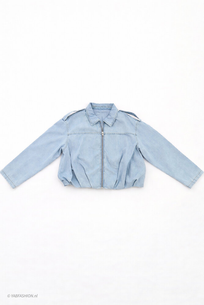 SYLVIE DENIM JACKET LIGHT BLUE
