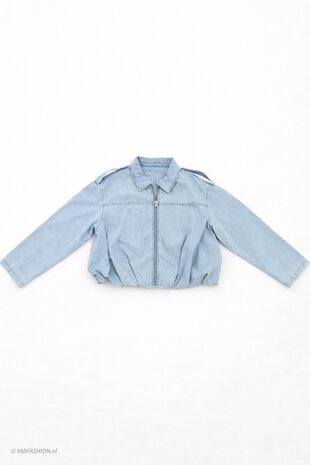 SYLVIE DENIM JACKET LIGHT BLUE