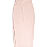 maxi split skirt ♡ beige