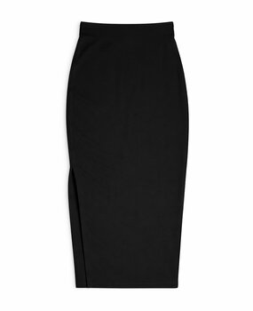 maxi split skirt ♡ black