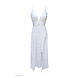 MILOU MAXI BRODERIE DRESS WHITE