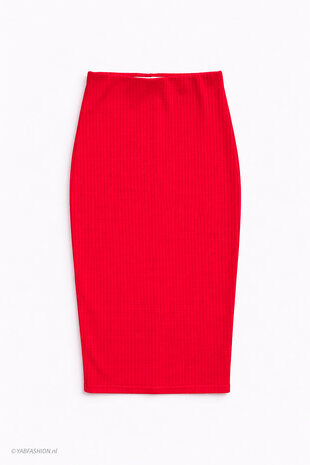 MILA SKIRT RED