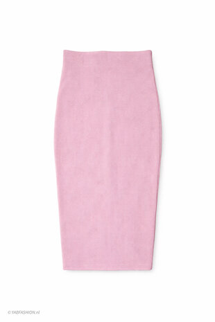 ELINE STRETCH SKIRT POWDER PINK