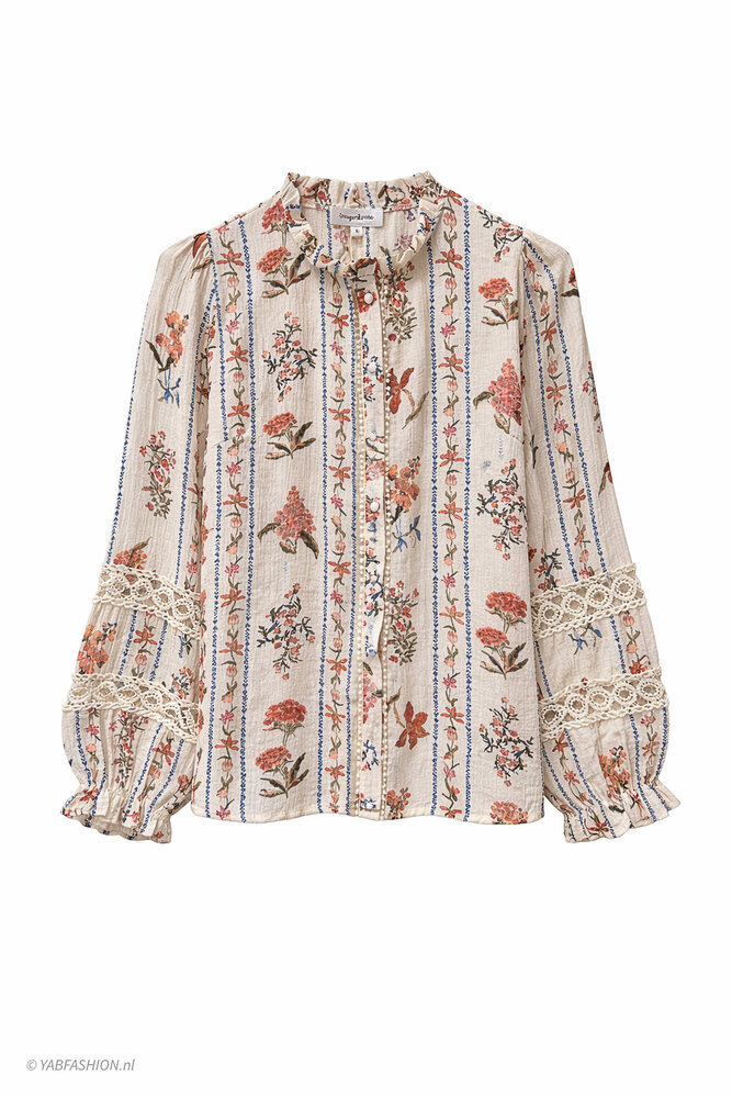 MARA BLOUSE FLOWER PRINT
