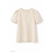 BENTE BRODERIE TEE BEIGE
