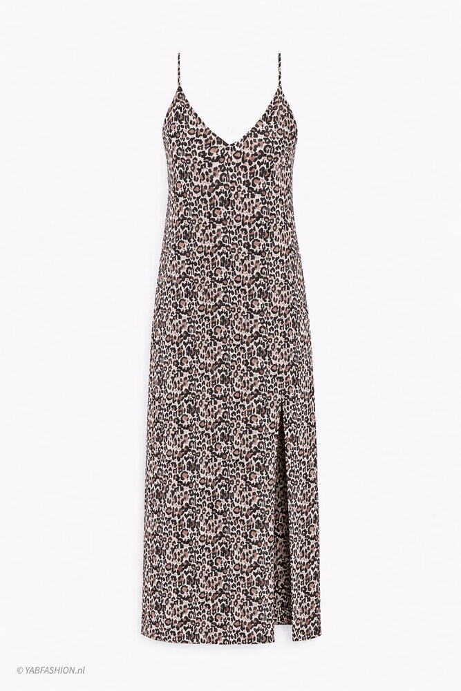 LOOSE LEOPARD MAXI DRESS