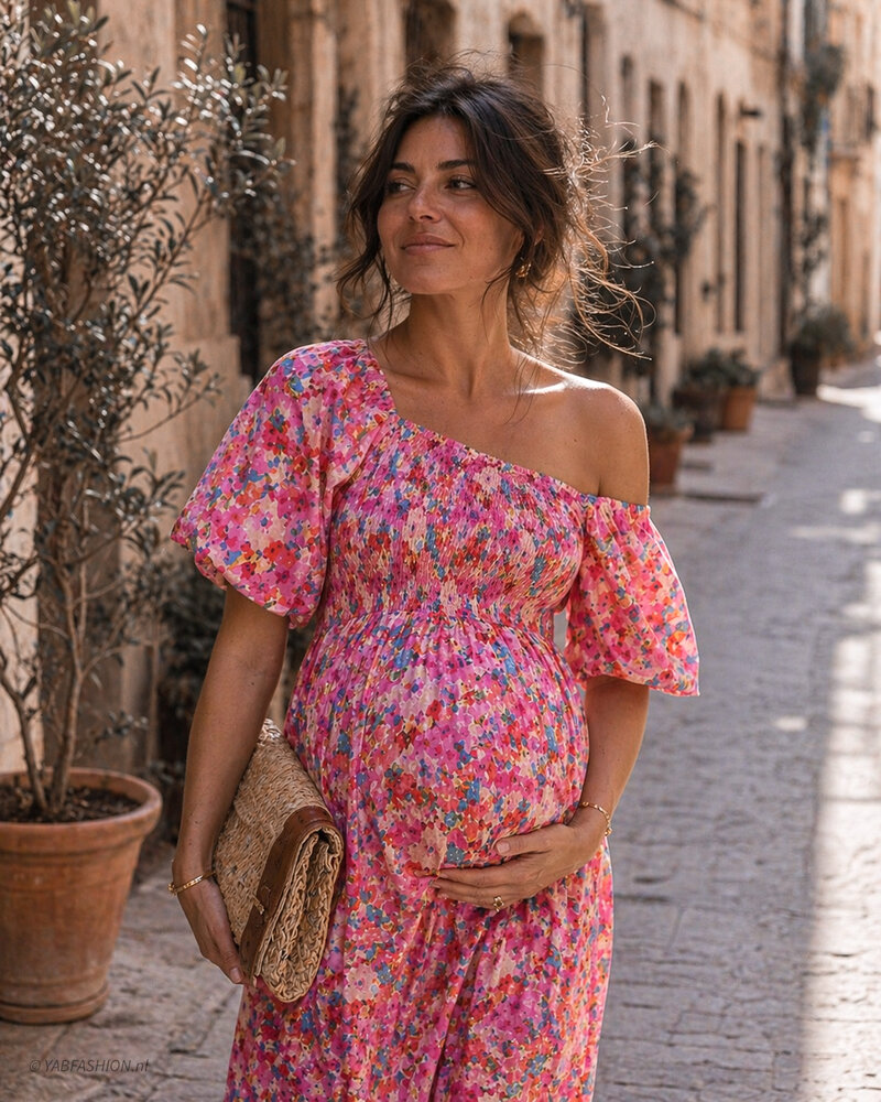 LOLA MAXI DRESS FLOWER PRINT