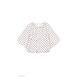 DOTTED BALLOON TOP BLACK WHITE